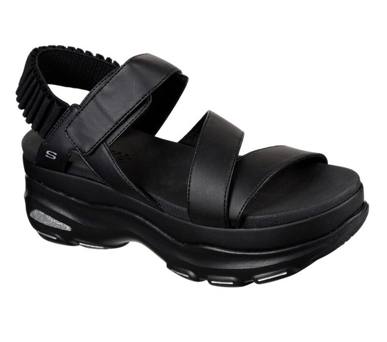 Skechers Cloud Ultra - Womens Sandals Black [AU-AE4412]